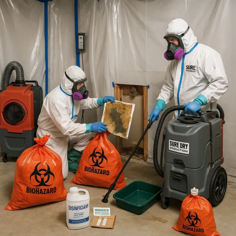 Contaminated Water Handling Protocols process in Pulaski County, AR