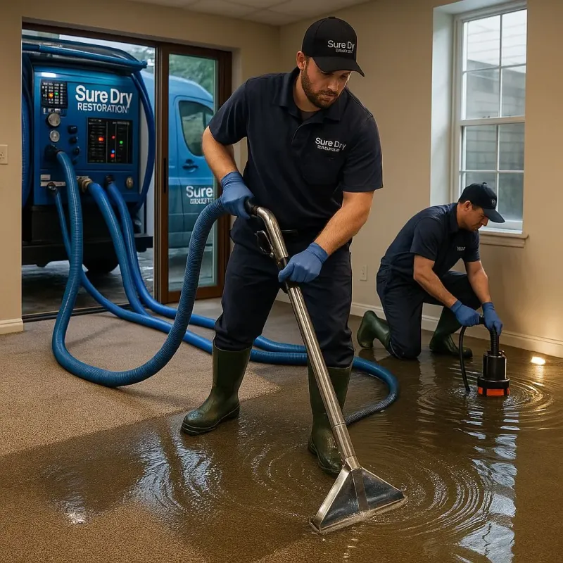 Water Extraction and Removal process in Pulaski County, AR